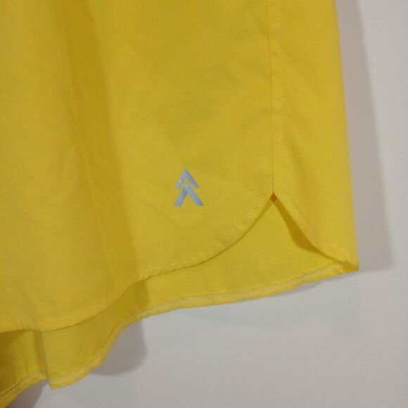 Pine Trails Performance Women's Yellow Athletic Shorts 100% Polyester Activewear - Picture 3 of 8